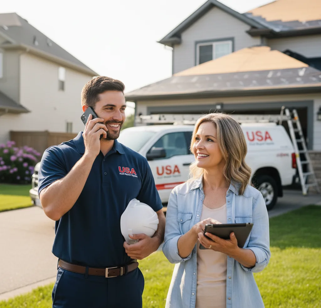 USA Roof Repair Experts customer support in Trotwood